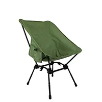 Camping Square Folding Chair with Adjustable Height