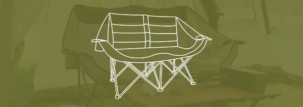 Two Person Camping Chairs