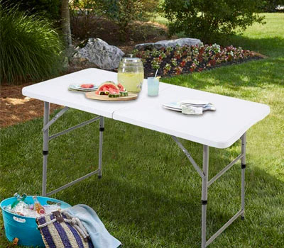 Adjustable Folding Tables
