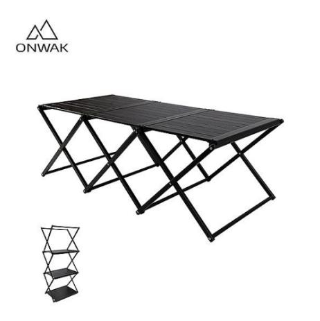 2-1 Folding Camping Table and Shelf 2-1 Folding Camping Table and Shelf