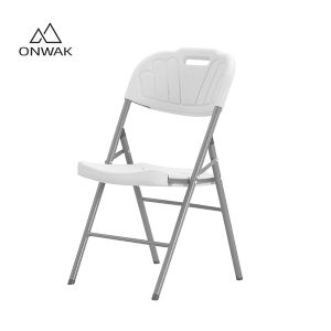 Outdoor Leisure Blow Molded Plastic Folding Chair Wholesale
