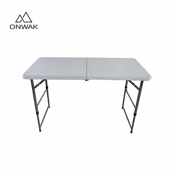Three Height Adjustable Folding Table