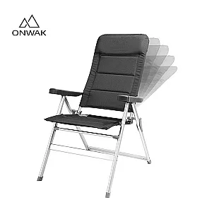 Six Height Adjustable Folding Chair
