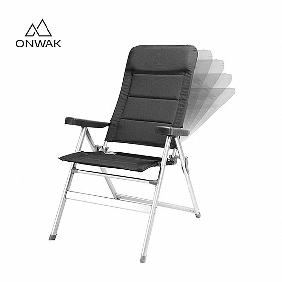 Six Height Adjustable Folding Chair