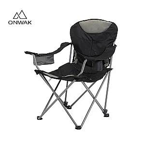 Quad Camping Folding Chair with Armrest