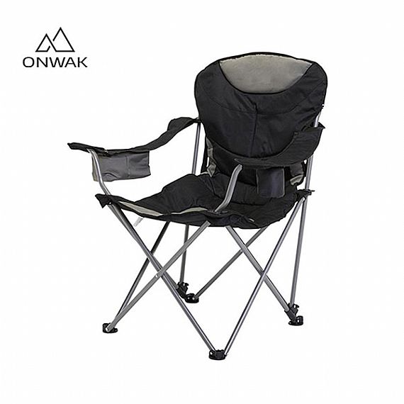 Quad Camping Folding Chair with Armrest