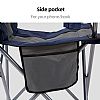 Wholesale High-Back Padded Quad Chair with Steel Frame - 60C06G