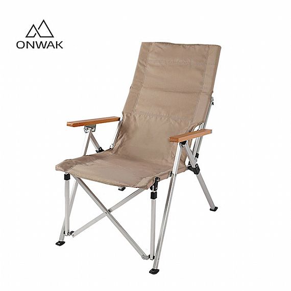 Foldable Aluminum Camping Chair with Back Handle